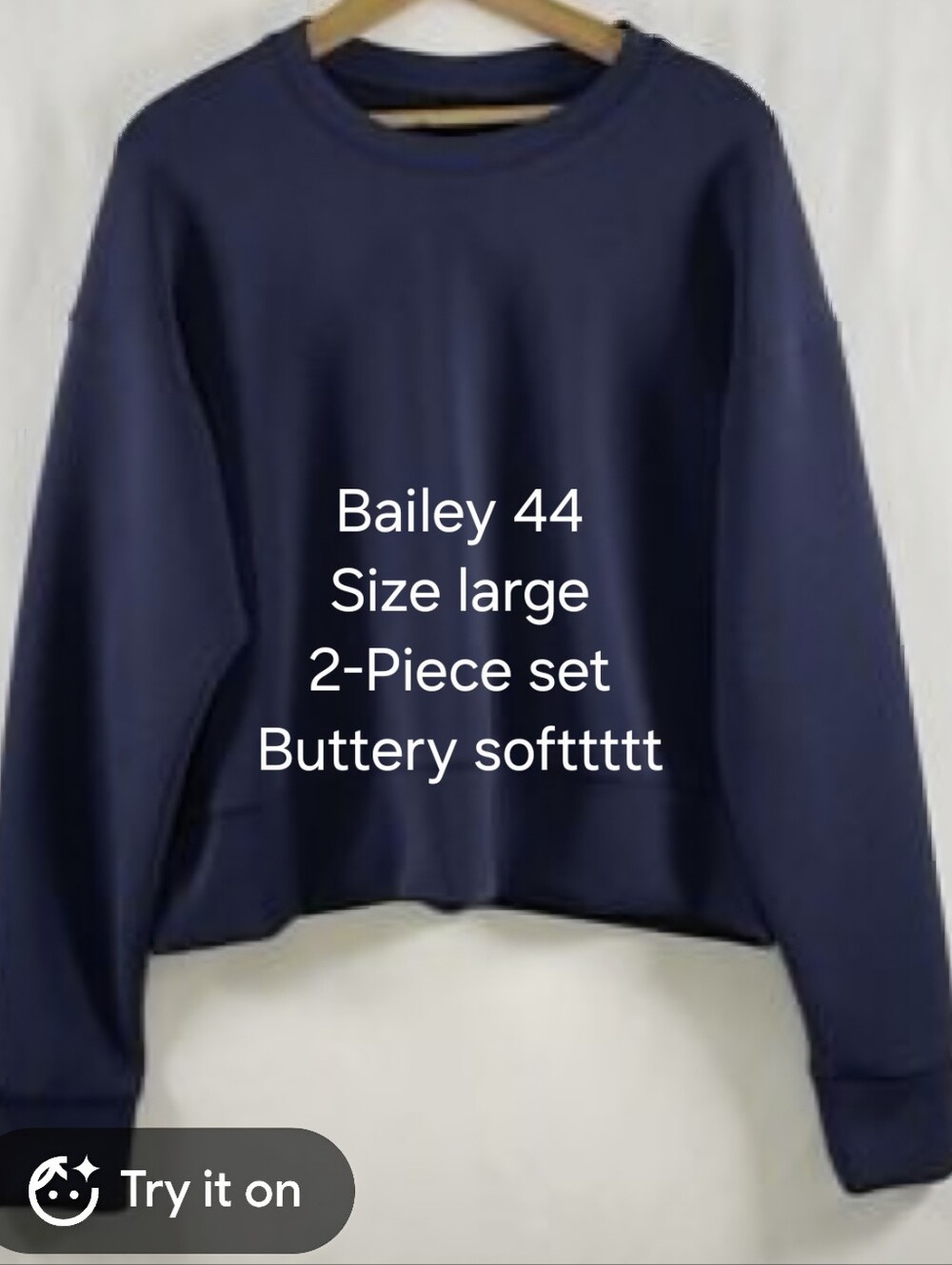 Bailey 44 Deep Navy Set